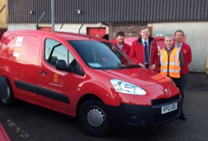 Royal mail visit Westhill (640x437)
